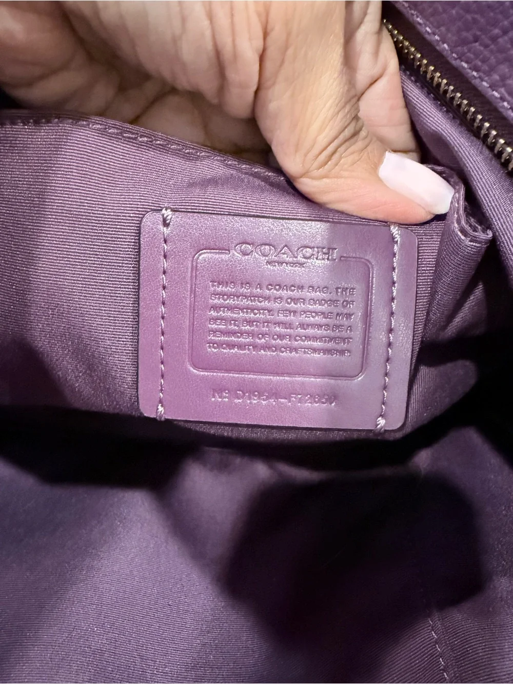 ELLE CHAIN TOTE (COACH F72650) GOLD/BLACKBERRY